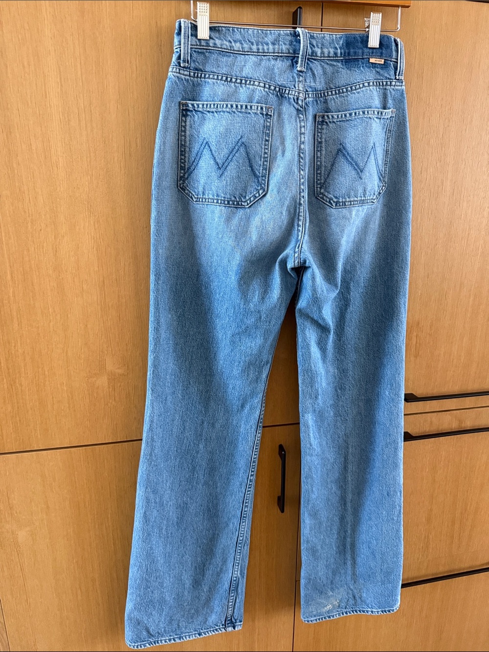MOTHER Denim Jeana The Patch Maven Heel in Love Triangle Size 27 - Picture 12 of 16